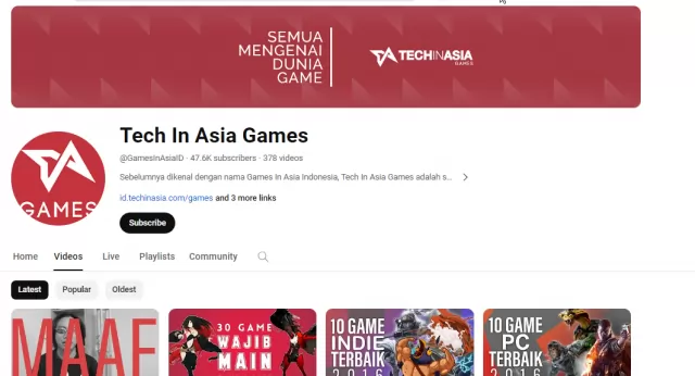 Tech In Asia Games