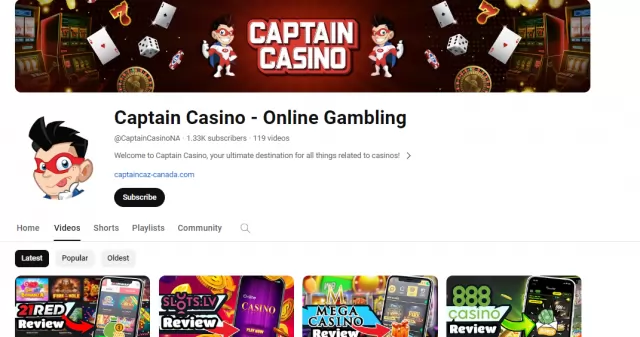 Captain Casino - Online Gambling