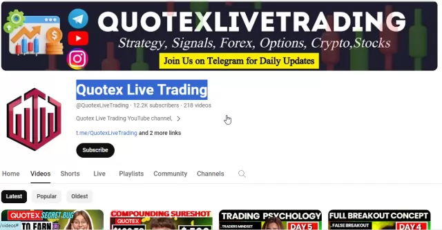 Quotex Live Trading