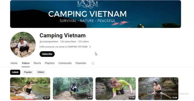 Camping Vietnam