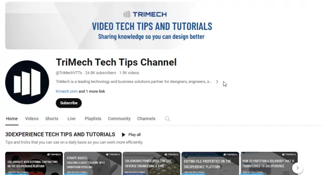 TriMech Tech Tips Channel