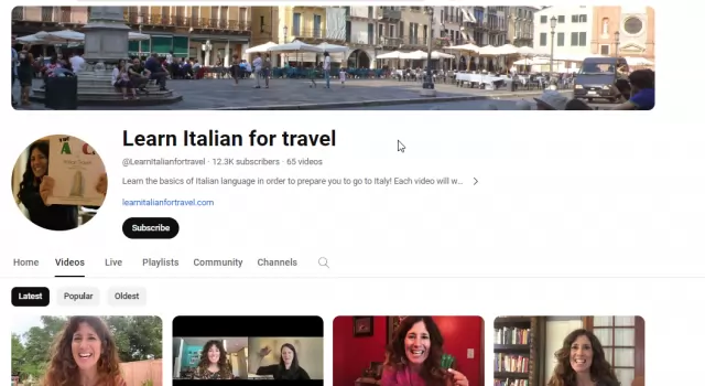 Learn Italian for travel