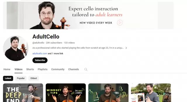 AdultCello As a professional cellist